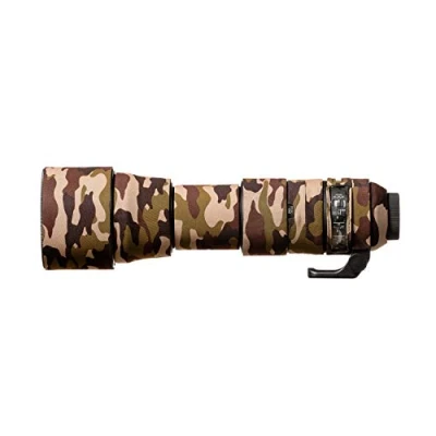 Abbildung von easyCover Lens Oak Objektivschutz Schutz für Ihr Kameraobjektiv Geeignet Sigma 150 600mm f/5 6.3 DG OS HSM Contemporary Braune Camouflage