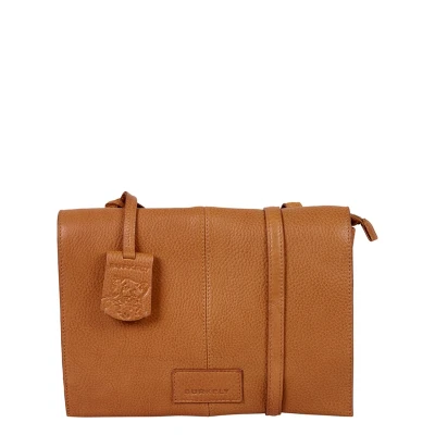 Abbildung von Burkely Soft Skylar Double Pocket Flap cozy cognac Tasche Damen