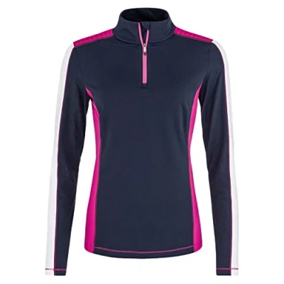 Abbildung von HEAD Damen Aster Midlayer Women SWEATSHIRTS, Dunkelblau/Pink, M EU