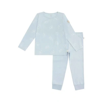 Abbildung von Steiff Set Nachtwäsche für Kinder, Größe: 116, Celestial blue