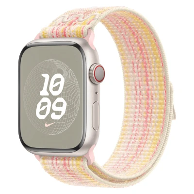 Abbildung von Nike Apple Watch Armband Stoff Bunt Geeignet für Series 1 9 / SE Ultra (2)