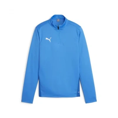 Abbildung von Puma Teamgoal Training 1/4 Zip Top Jr Slim Fit, Ignite Blue White Team Royal, 140 Unisex Erwachsene, cm