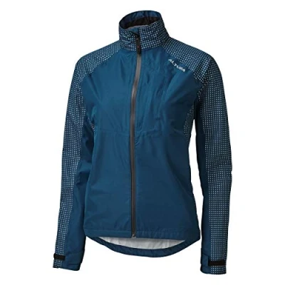 Abbildung von Altura Damen NIGHTVISION Storm wasserdichte RADJACKE Jacke, Marineblau, 40