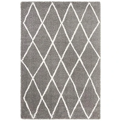 Abbildung von ELLE DECORATION Hochflor Teppich &quot;Abbeville&quot;, rechteckig, Dichter, Hochflor, Skandi Look, Geometrisches Design, Robust