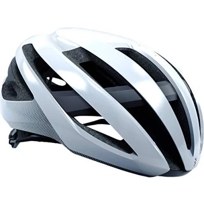 Abbildung von BBB Cycling Unisex Adult Fahrradhelm Maestro Damen und Herren Airflow Cooling System Lightweight Rennrad E Road BHE 09 Glänzend Weiß S (52 55cm)