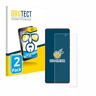 Abbildung von BROTECT (2 Stück Schutzfolie für Motorola Moto G85 Displayschutz Folie Ultra Klar