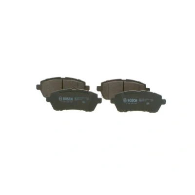 Abbildung von BOSCH 0 986 494 904 Bremsbelagsatz Low Metallic mit integriertem Verschleißwarnkontakt SUZUKI: SWIFT 4, 5, Baleno II Schrägheck