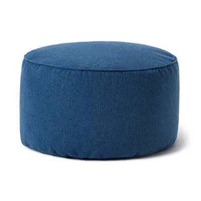 Abbildung von Lumaland Sitzsack Comfort Line Hocker 25x45cm, pflegeleicht Bodenkissen Bean Bag
