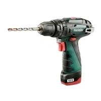 Abbildung von Metabo PowerMaxx SB Basic Hammerbohrer/Schrauber kabellos 2 Gang schlüssellose Bohrpatrone 10 mm 34 N m Batterien 12 V