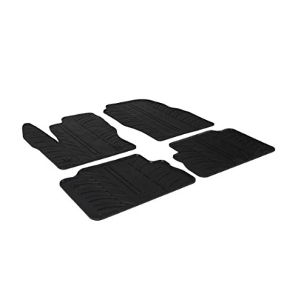 Abbildung von Gledring 0278 Fußmattensatz Gummi vorne und hinten 4 schwarz 750mm 550mm FORD: KUGA 2