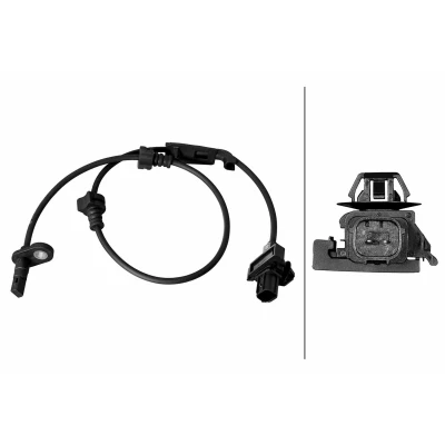 Abbildung von HELLA 6PU 358 219 031 ABS Sensor Hallsensor 2 605 HONDA: CIVIC 8 Stufenheck