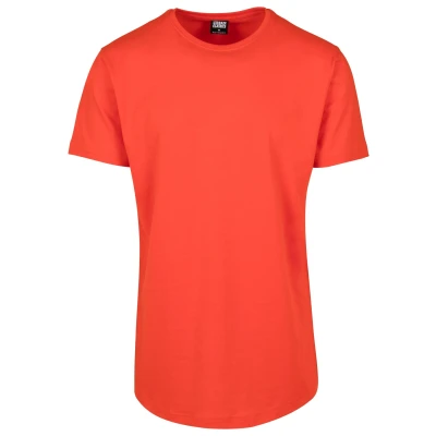 Abbildung von Urban Classics Shaped LONG DO NOT USE Tshirt basic, Herren, Größe: 4XL, Orange