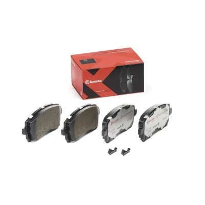 Abbildung von BREMBO P 78 010X Bremsbelagsatz mit akustischer Verschleißwarnung ohne Zubehör SUBARU: Impreza II Kombi, Limousine, Outback III