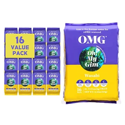 Abbildung von Oh! My Gim Seaweed Snack (Wasabi)