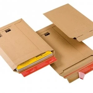 Abbildung von Colompac Versandtasche Wellpappe CP010.01 150x250mm braun 100