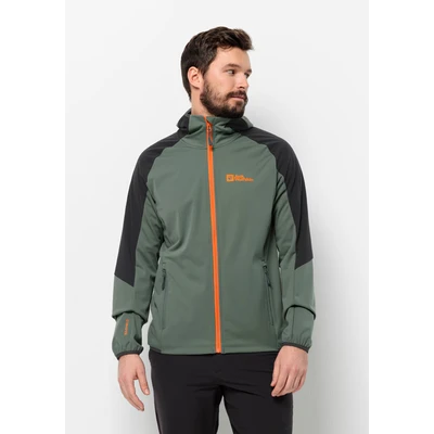 Abbildung von Jack Wolfskin Feldberg Softshelljacke, Herren, Größe: Large, Grün