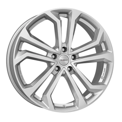 Abbildung von DEZENT 5 loch 17Zoll 112mm Alufelge TA silver Brillantsilber lackiert TTA78SA52E Felge
