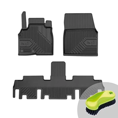 Abbildung von FROGUM No.77 Gummimatten Ganzjahresset von Auto Fußmatten Autofussmatten für Renault Espace IV 2002 2014 Langlebiges TPE Material