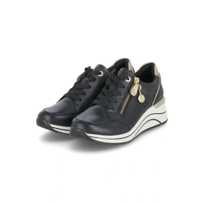 Abbildung von Remonte Sneaker low, Damen, Größe: 43, Schwarz Schuhe