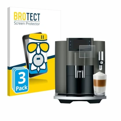 Abbildung von BROTECT Entspiegelungs Schutzglas für Jura E8 (EC) (3 Stück) Schutz Folie Panzerfolie Glas Matt [Extrem Kratzfest 9H, Anti Reflex, Fingerprint]