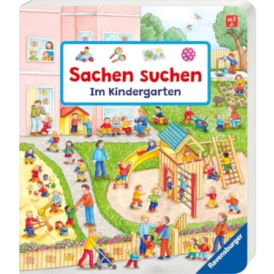 Abbildung von Ravensburger Buch Pappbilderbuch, Sachen suchen: Im Kindergarten, FSC® schützt Wald weltweit