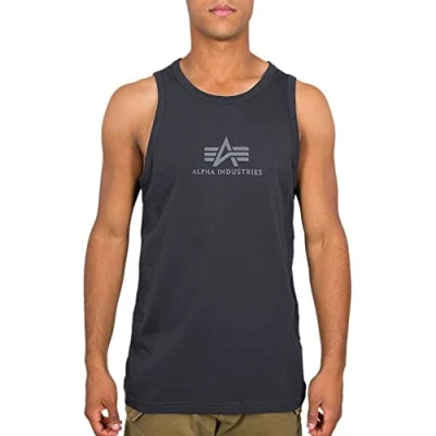 Abbildung von Alpha Industries Top, Herren, Größe: Medium, Blue