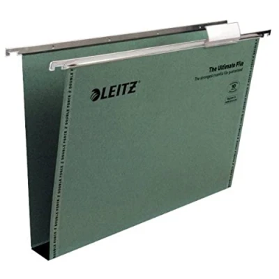 Abbildung von Leitz Ultimate Suspension File Recycled with Tabs Inserts (Green) [Pack 50] grün