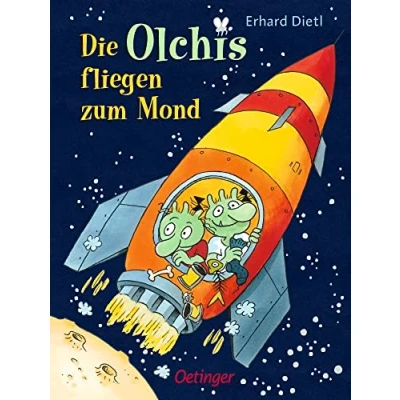 Abbildung von Die Olchis fliegen zum Mond: Lustiges Weltraum Abenteuer für Kinder ab 8 Jahren