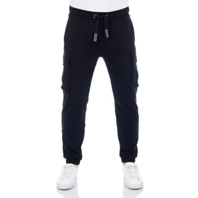 Abbildung von riverso Sweathose Herren Trainigshose RIVLoris Regular Fit Jogginghose mit Cargotaschen