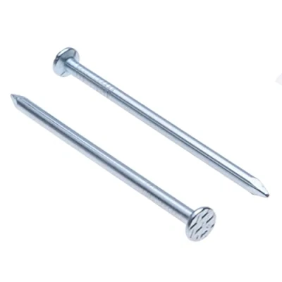 Abbildung von Holznägel mit flachem Rundkopf, 500 Stück, verzinkt, für Basteln und Handwerk, Innendekoration, Holzbearbeitung Möbel, Größe: Länge 40 mm, Durchmesser des Nagels: 1,4 mm