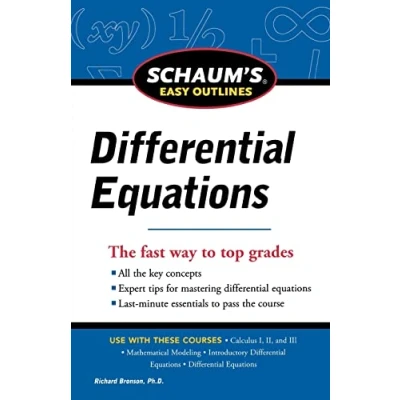 Abbildung von Schaum&#039;s Easy Outline of Differential Equations, Revised Edition (Schaum&#039;s Outlines)