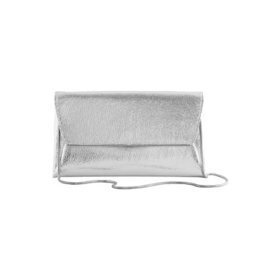 Abbildung von Next FOLD OVER Clutch, Damen, Größe: One Size, Silver