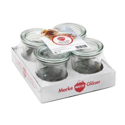 Abbildung von WECK Einmachglas, Glas, (4er Tray)