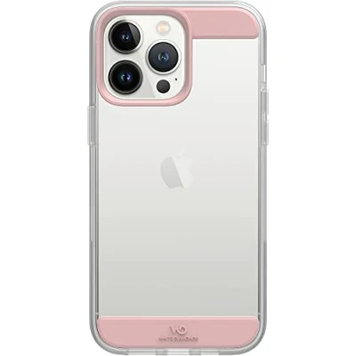 Abbildung von White Diamonds Handyhülle Case Transparente Hülle Passend für Apple iPhone 14 Pro Max I Durchsichtig (Rose Gold)