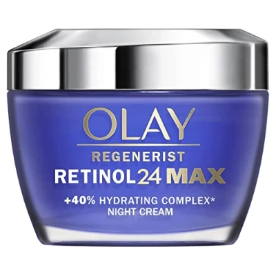 Abbildung von Olay Retinol 24 MAX Nachtcreme mit 40 % mehr Komplex, Olays stärkster Retinoid 50 ml