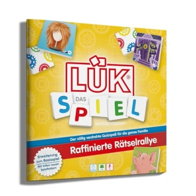 Abbildung von LÜK Das SPIEL: Spielheft „Raffinierte Rätselrallye&quot; Erweiterung (LÜK kooperative Quiz für die ganze Familie)
