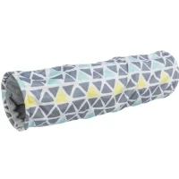 Abbildung von Trixie Sunny Kuscheltunnel, Plüsch, ø 19x70 cm, mehrfarbig/grau