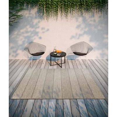 Abbildung von Villeroy &amp; Boch Teppich &quot;Isabella&quot;, rechteckig, In Outdoor, Flachgewebe, wetterfest, Terrasse, Balkon, natur, modern