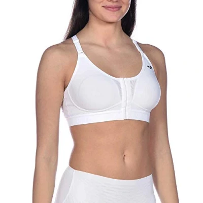 Abbildung von ARENA Damen Sujetador Flora D Cup Sport BH, Weiß, 95
