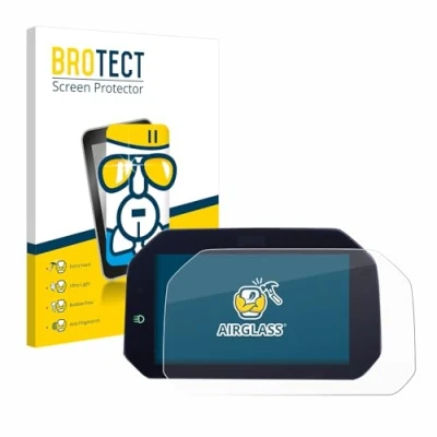 Abbildung von BROTECT Schutzglas für BMW R 1300 GS TFT 6.5&quot; Schutzfolie Panzer Folie Glas [Extrem Kratzfest 9H, Anti Fingerprint, Ultra Transparent]
