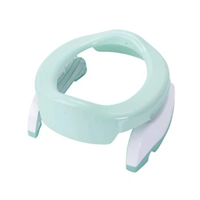 Abbildung von POTETTE PLUS Reise Töpfchen/Toilettensitzverkleinerer 2 in 1 Hellgrün/Weiß