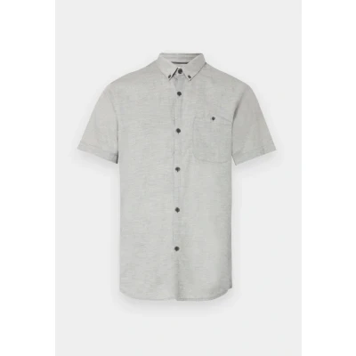 Abbildung von TOM Tailor Denim Structured Shirt Hemd, Herren, Größe: XL, Chalk grey structure