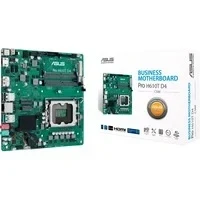 Abbildung von ASUSK Pro H610T D4 CSM Business Mainboard Sockel Intel LGA 1700 (Thin Mini ITX, PCIe 4.0, DDR4, HDMI, DisplayPort, USB A 3.2 Gen2), Schwarz, 190373, 90MB1AM0 M0EAYC