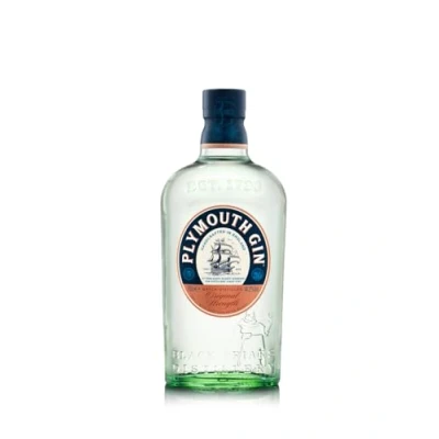 Abbildung von Plymouth Original Strength Dry Gin Edler und hochwertiger Premium Wacholderschnaps Nach Art hergestellt 1 x 0,7 l 700 ml (1er Pack)