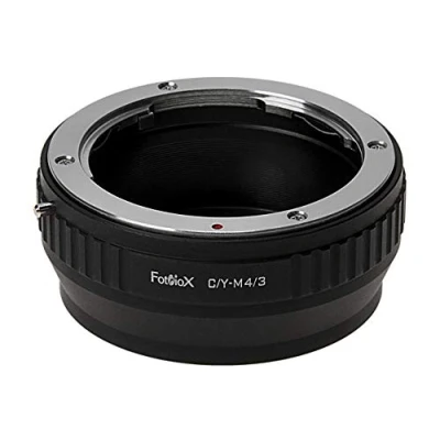 Abbildung von Fotodiox Lens Mount Adapter Compatible with Contax/Yashica (CY) Lenses on Micro Four Thirds Cameras