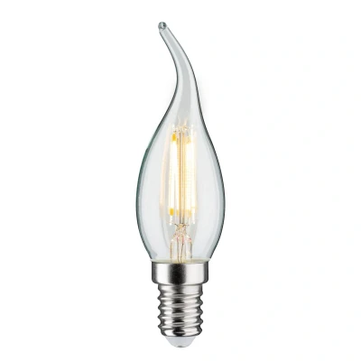 Abbildung von Paulmann 28687 LED Lampe Filament Kerze 4,8W Leuchtmittel dimmbar Klar 2700K Warmweiß E14