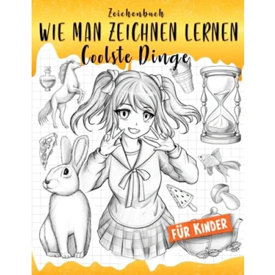 Abbildung von Zeichenbuch: Wie man Zeichnen Lernen Coolste Dinge für Kinder: Entdecke die faszinierende Welt des Zeichnens (Wie Zeichnet Dinge, Band 3)