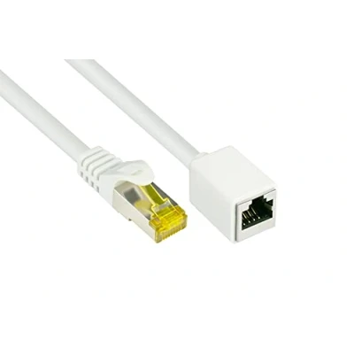 Abbildung von Good Connections RJ45 Ethernet LAN Patchkabel Verlängerung mit Cat. weiß, 2 m