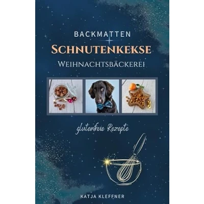 Abbildung von SCHNUTENKEKSE / Weihnachtsbäckerei glutenfreie BACKMATTEN REZEPTE für Hunde: Hundekekse gesund einfach lecker gelingsicher