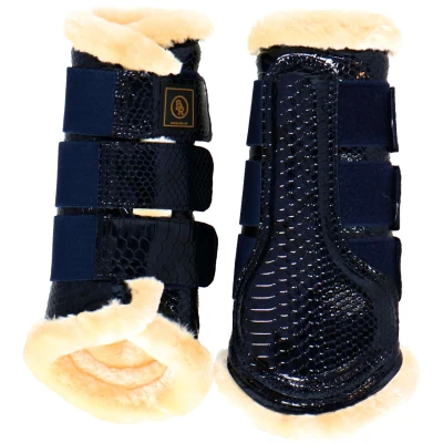 Abbildung von BR Beinschutz Majestic Lacquer XL Dunkel Blau
